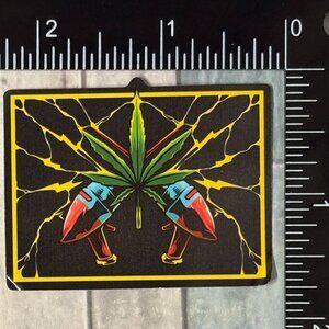 🌀10/$10🌀 Psychedelic 420 Reusable Waterproof Vinyl Sticker Decal